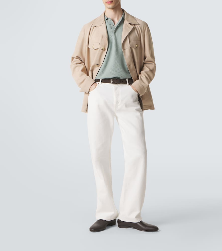 Cotton polo shirt