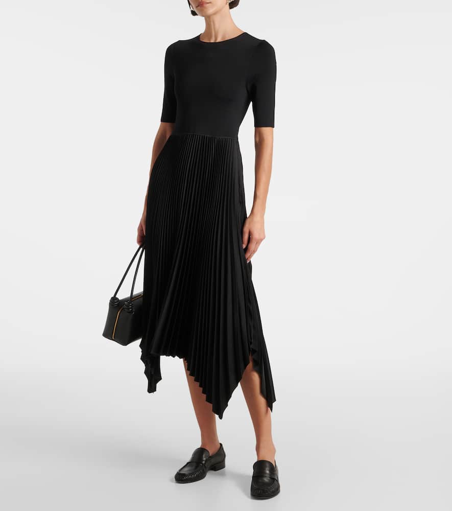Joseph Darno plissé midi dress