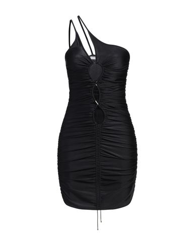 House Of Amen Woman Mini dress Black Size 4 Polyamide, Elastane