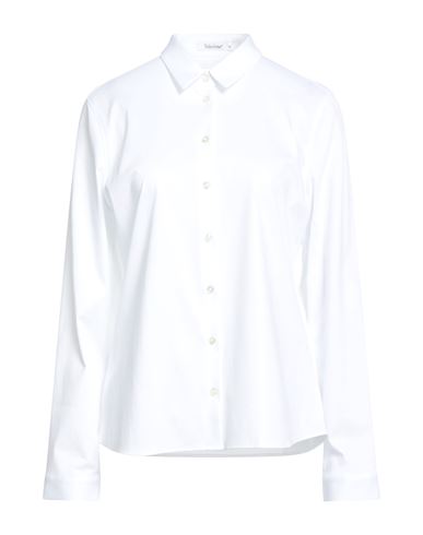Soluzione Woman Shirt White Size 12 Cotton