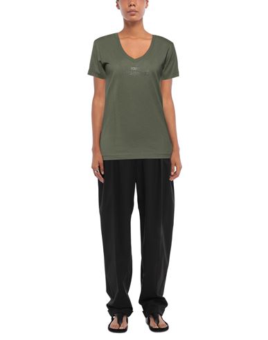 Woman T-shirt Military green