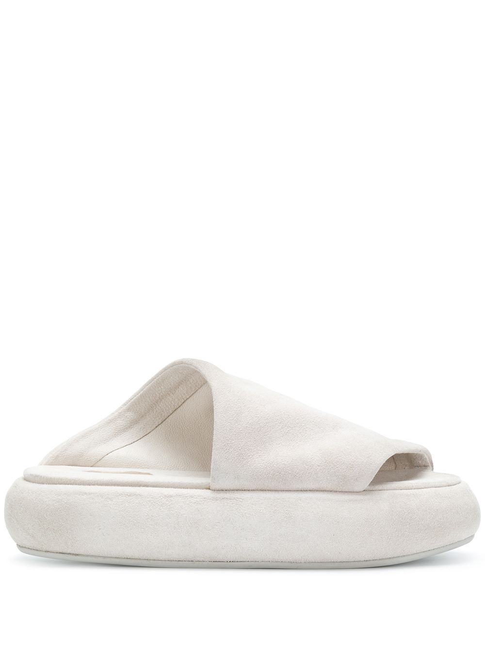 Platform mules - Neutrals