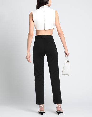 Woman Pants Black Size 2 Viscose, Polyamide, Elastane