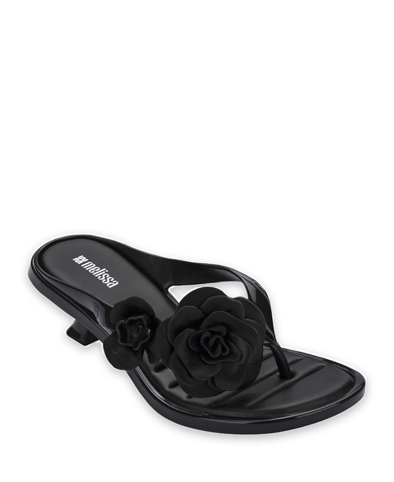Women's Thong Kitten Petal Heels