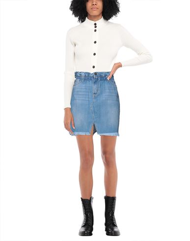 Woman Denim skirt Blue Size 25 Cotton