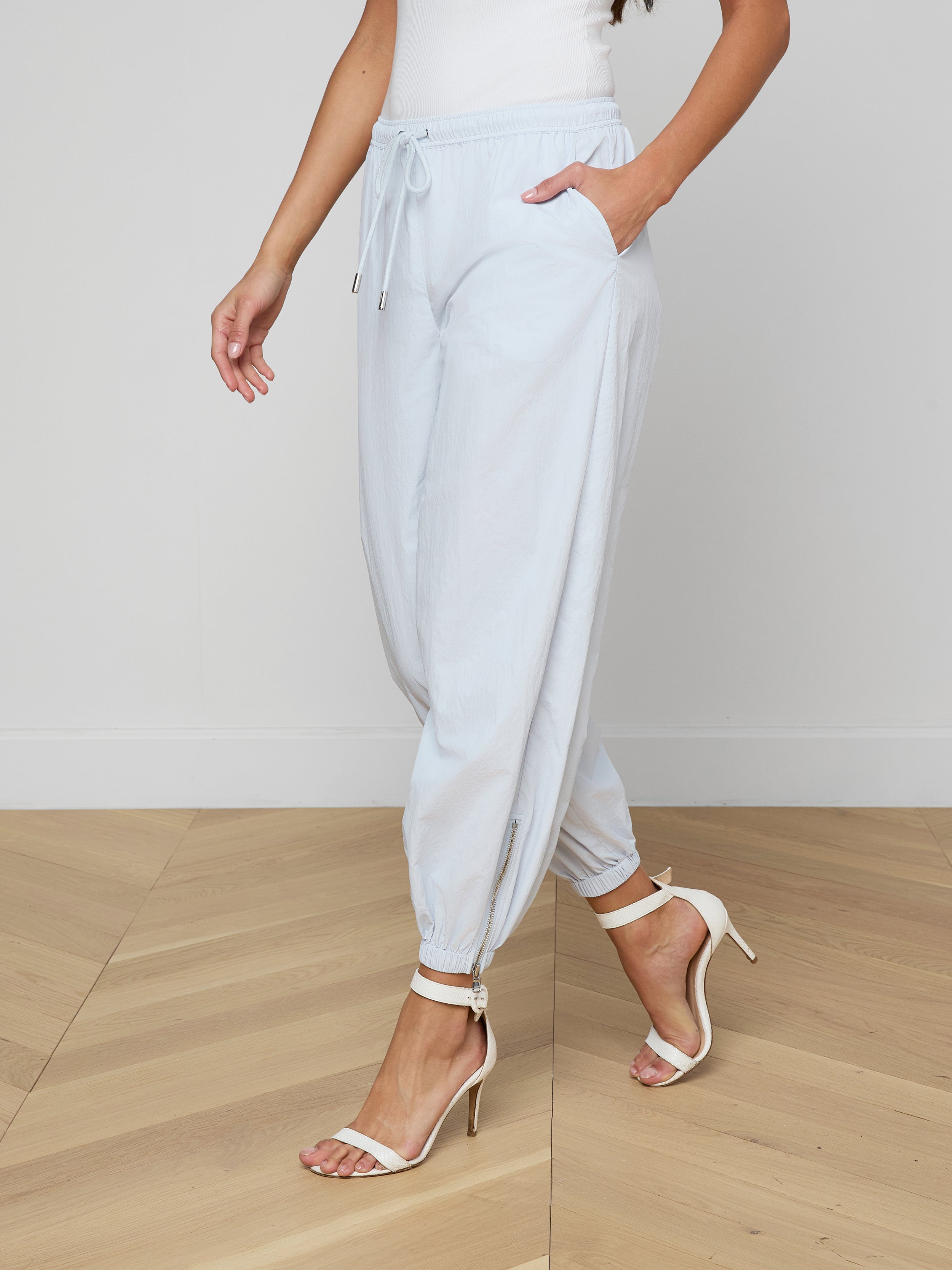 Mariko Jogger In Pale Mist Blue