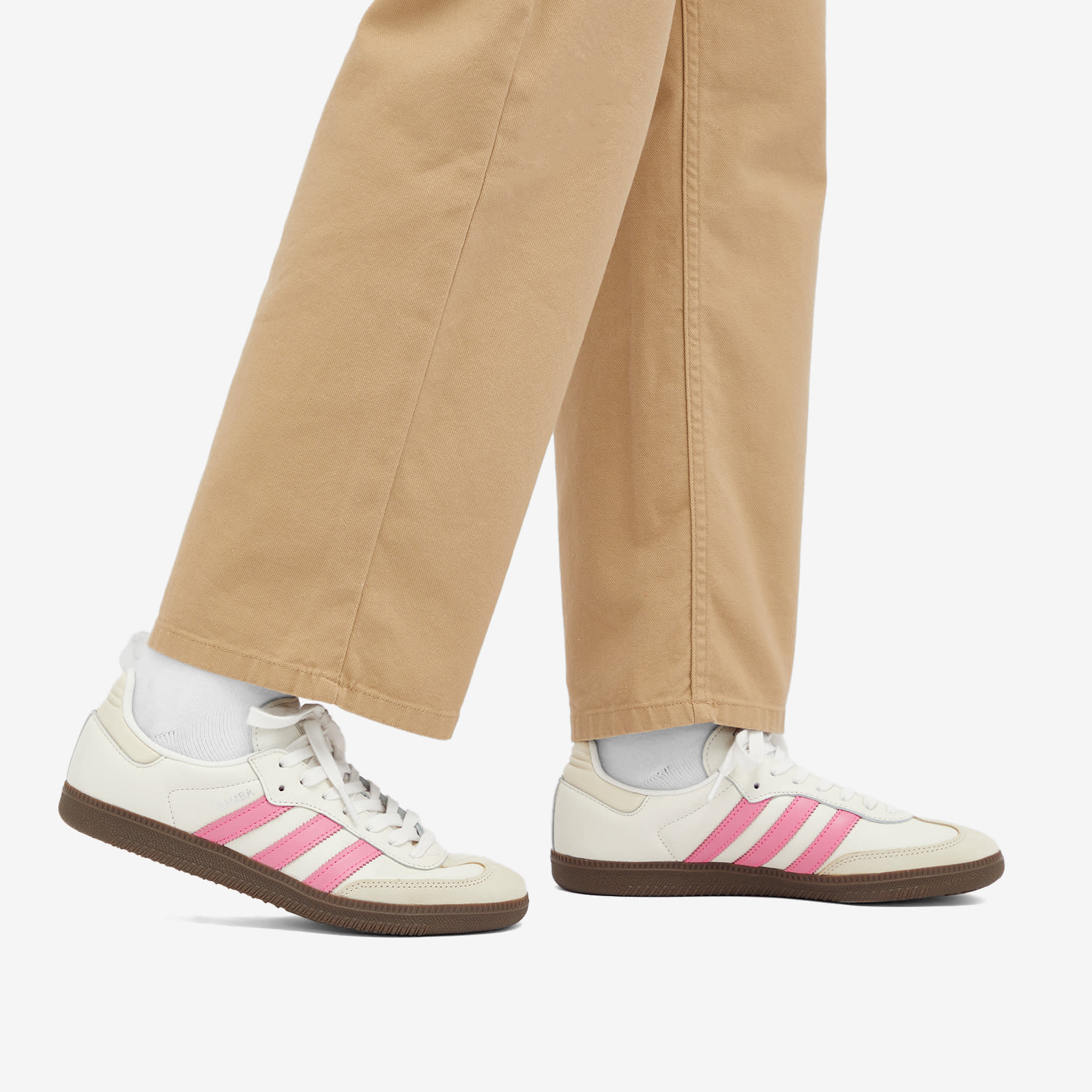 Women's Samba OG W in Cloud White/Lucid Pink/Wonder White