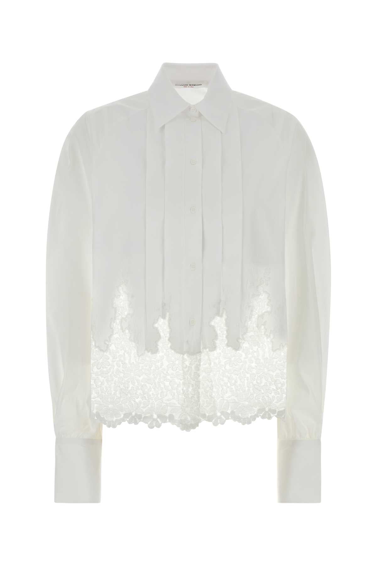 Ricamo Shirt — White