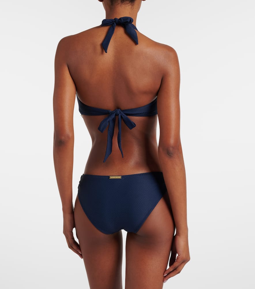 Embellished bikini top