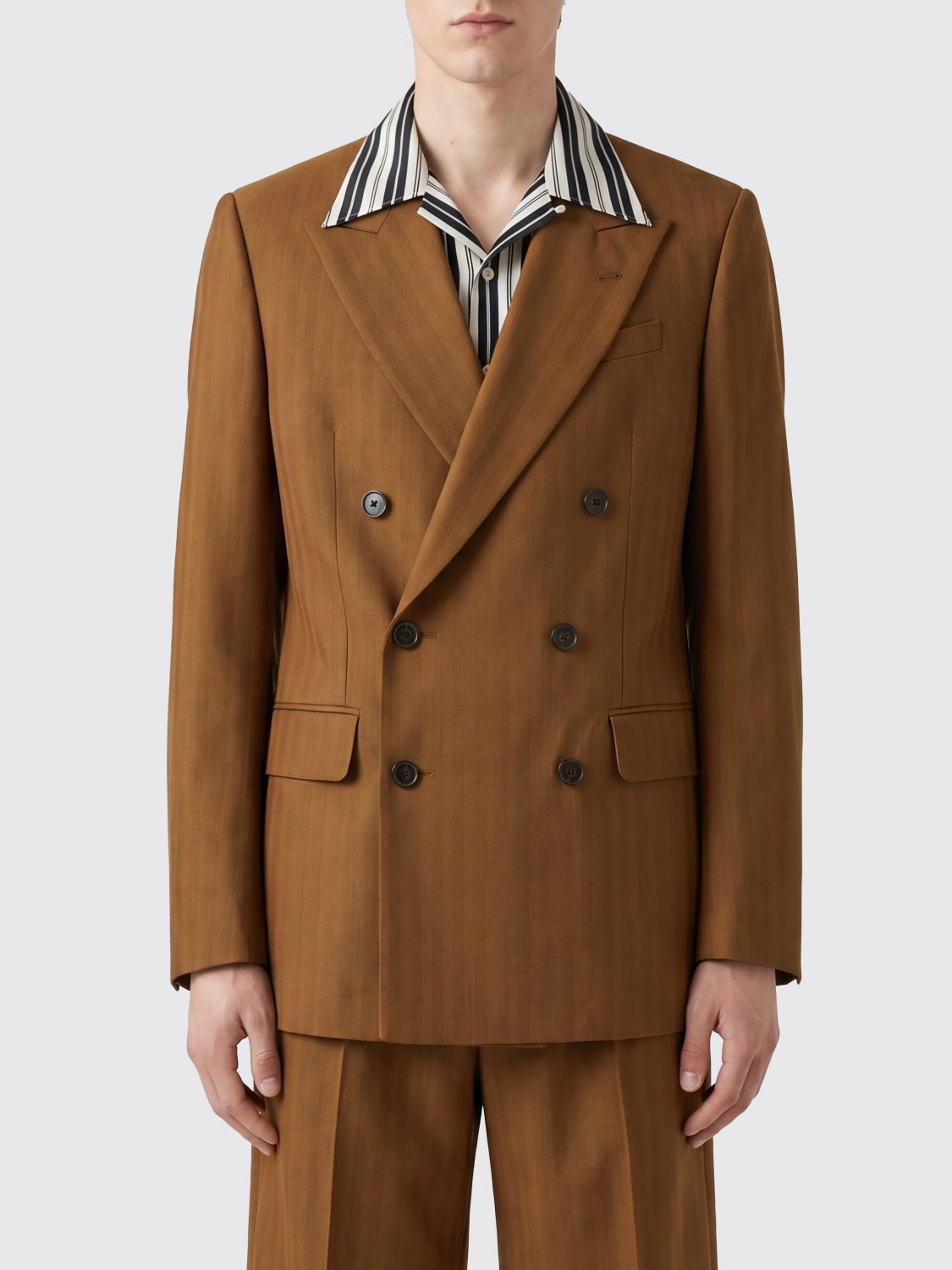 Jacket Men color Brown