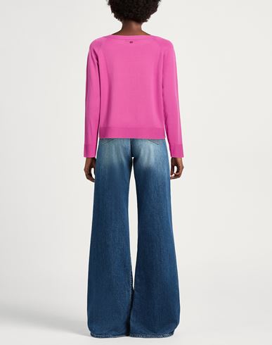 Elena Mirò Woman Sweater Fuchsia Size L Viscose, Polyester