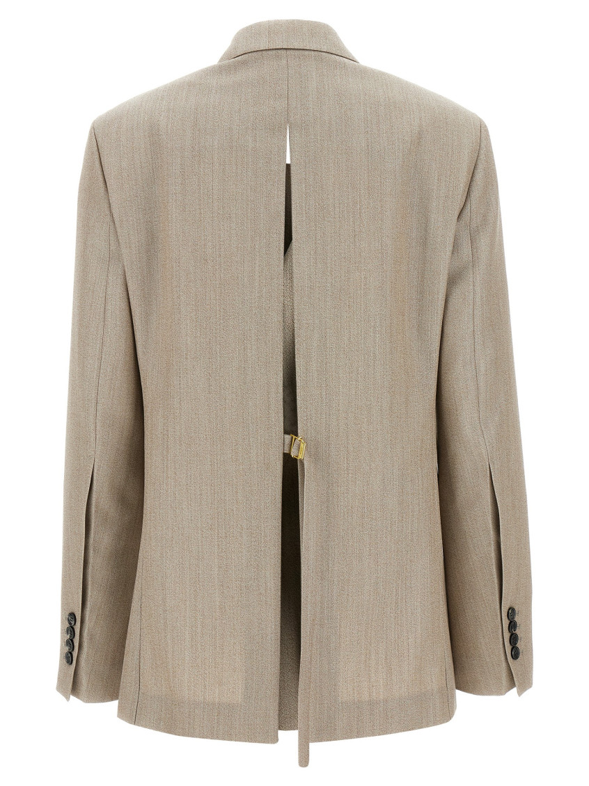 Maxi Split Blazer Blazer And Suits