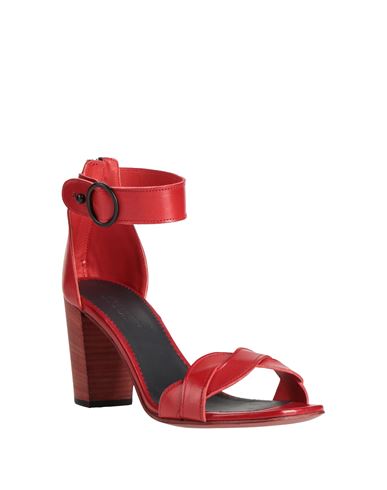 Woman Sandals Brick Size 7.5 Leather