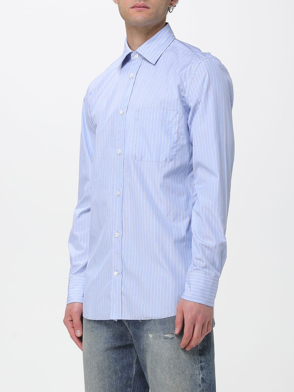 Shirt Men color Blue