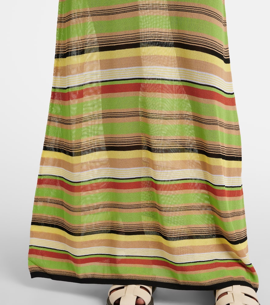 Coastline striped maxi dress