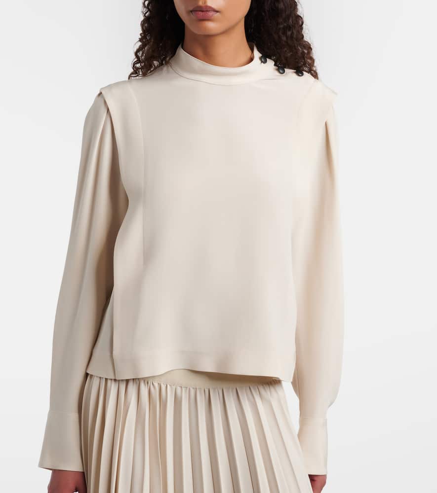 Felissa crêpe blouse