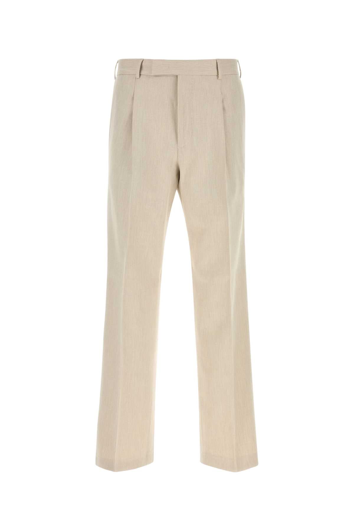 Pantalone Pinces Trouser — Beige