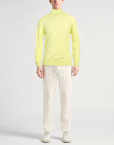 Man Turtleneck Lime green