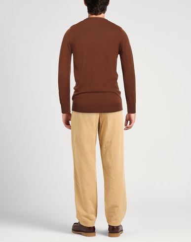 Man Sweater Brown Size 42 Wool, Acrylic