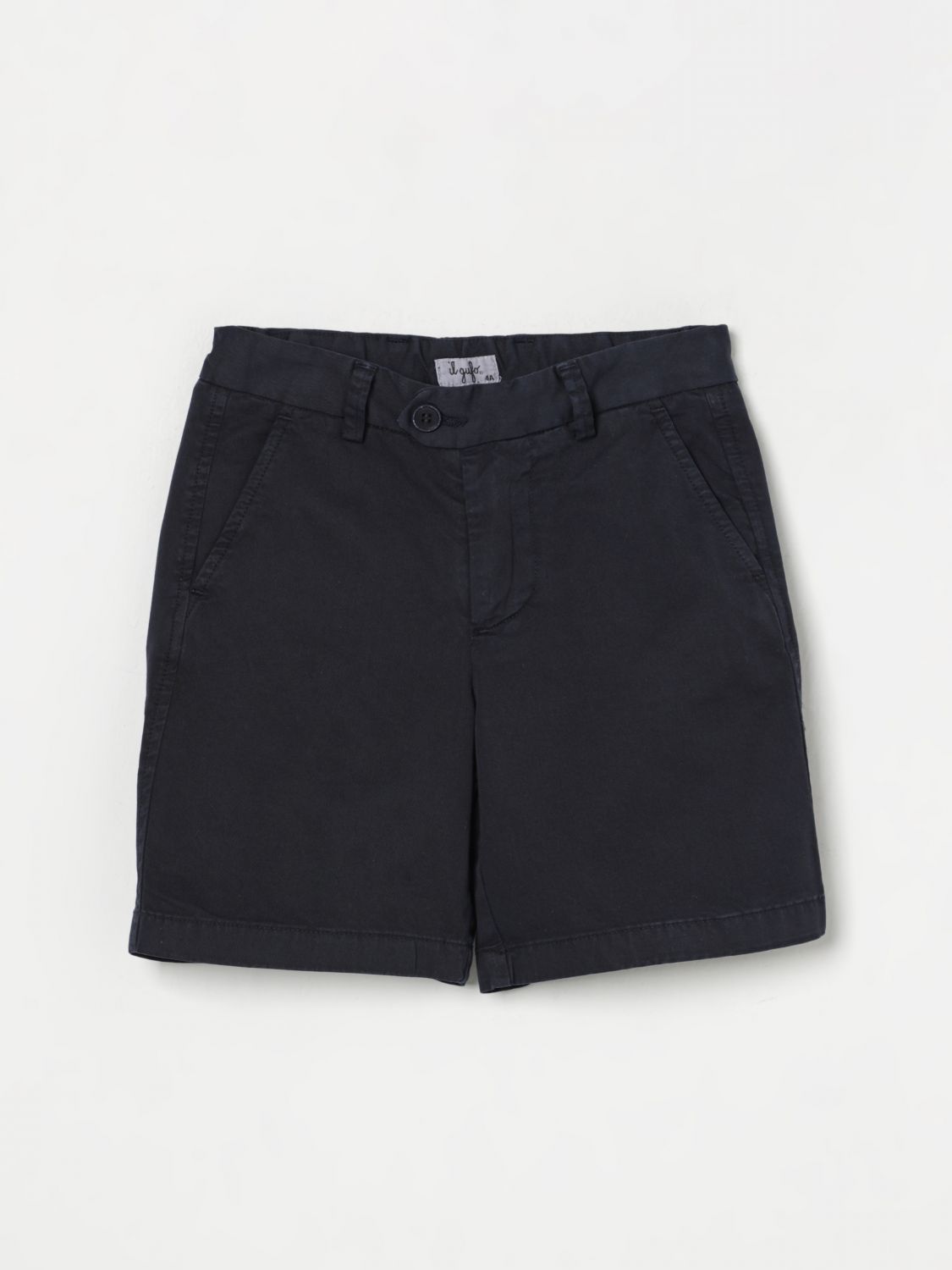 Il Gufo button-fastening shorts - Blue