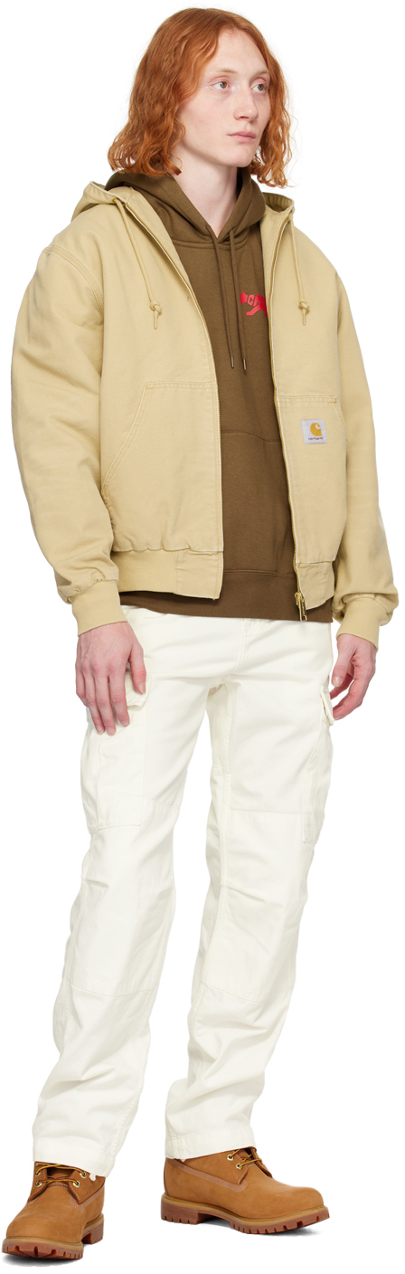 Carhartt Work In Progress Beige Active Jacket