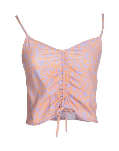 Rx Top Vibrant Light Woman Top Mauve Size M Viscose