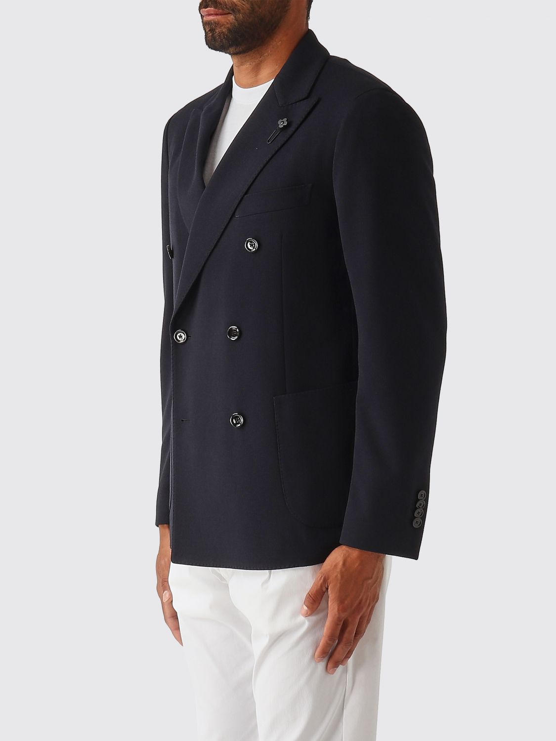 Blazer Men color Navy