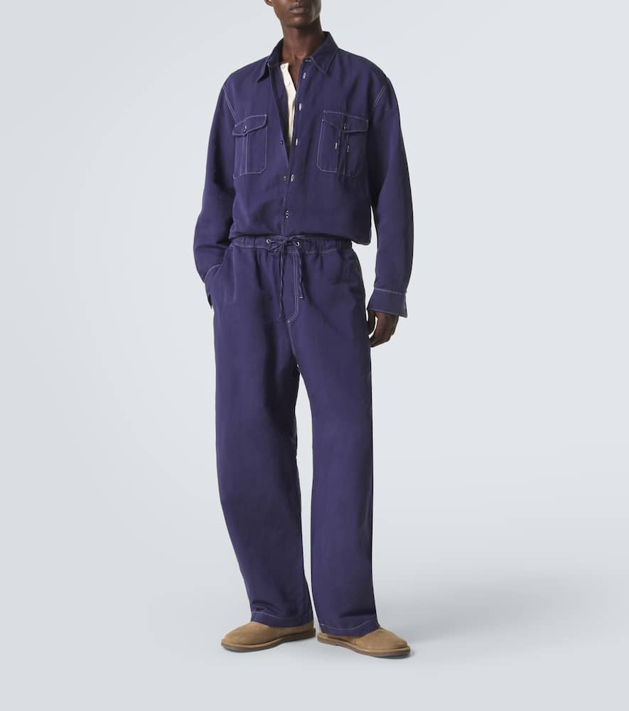 Louro cotton and linen shirt