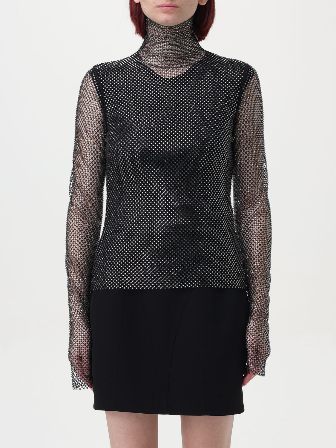 Top Woman color Black