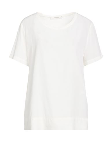 Malìparmi Woman Top Off white Size 12 Silk