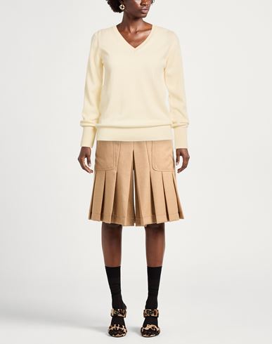 Woman Sweater Cream Size M Cashmere