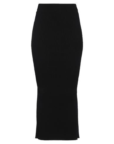 Woman Maxi skirt Black Size ONESIZE Viscose, Polyester