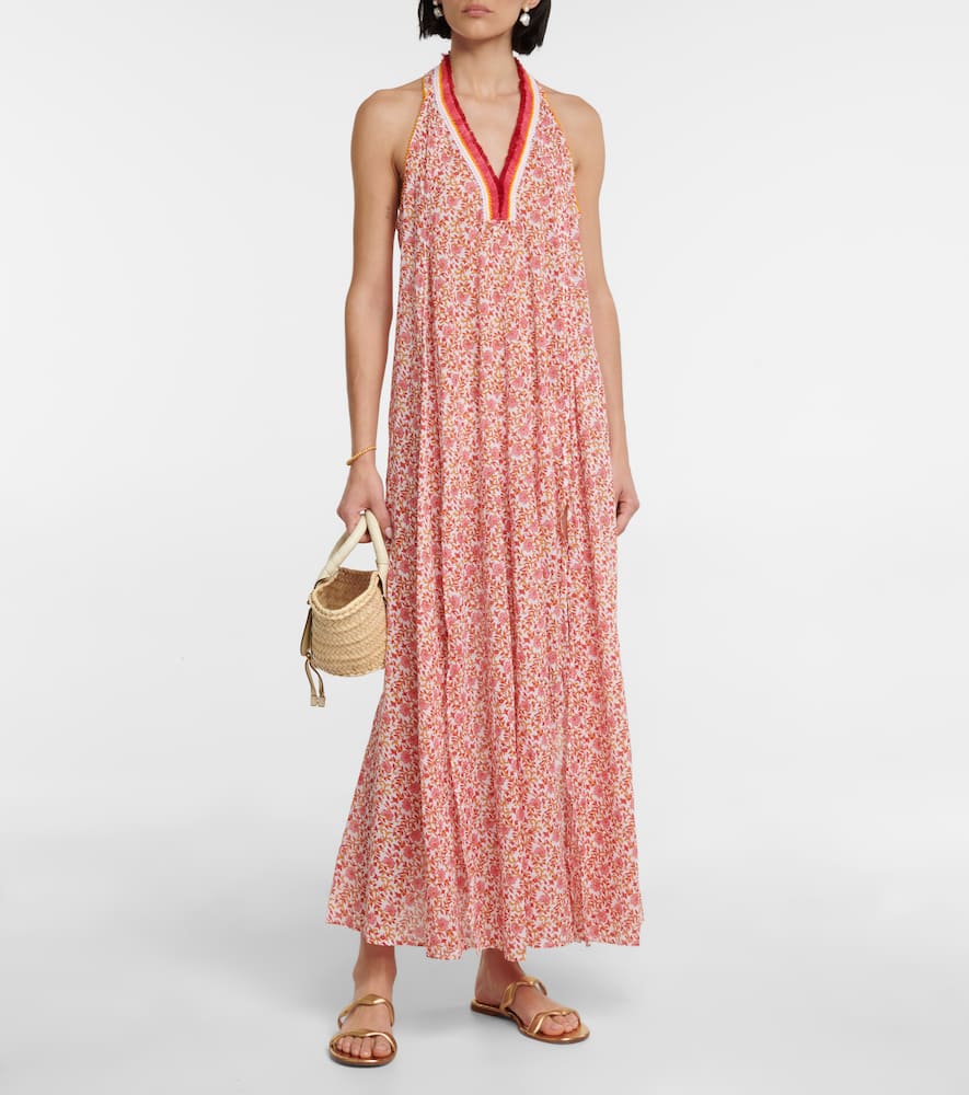 Floral maxi dress