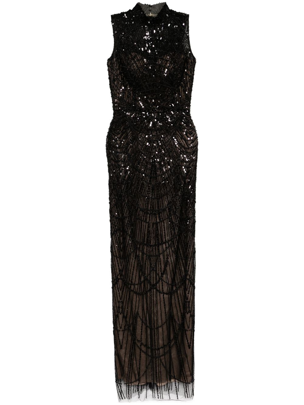 Beaded dress - Black