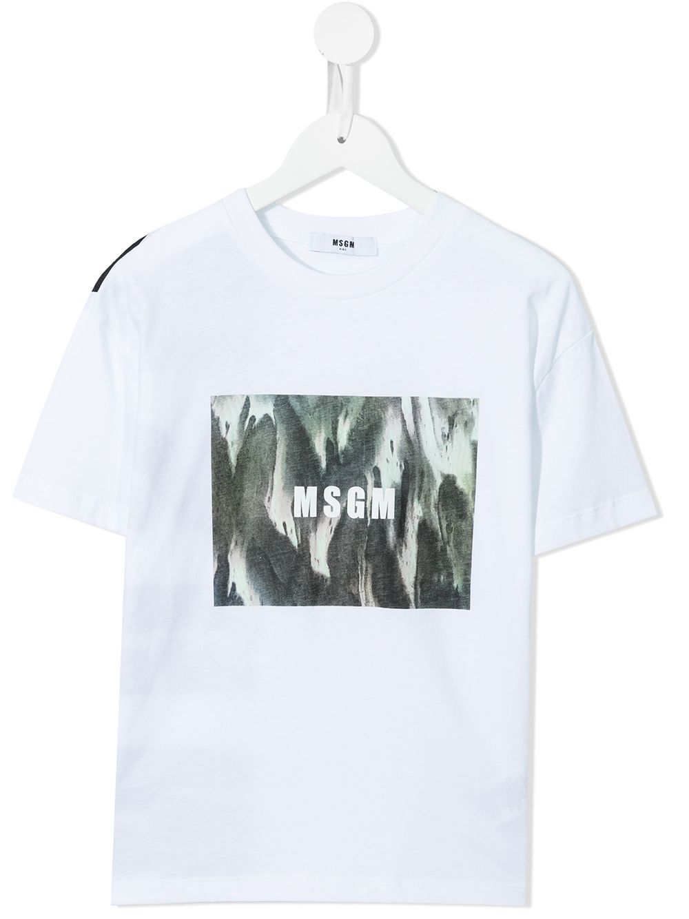 Graphic logo-print T-shirt - White