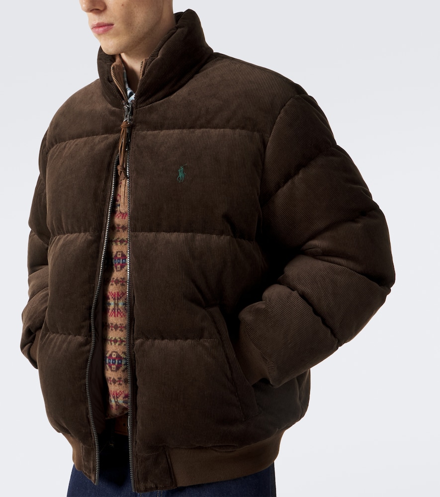 Wyoming cotton corduroy down jacket