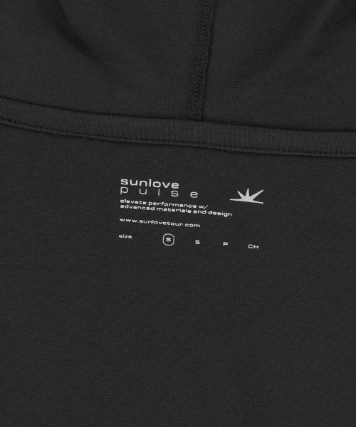 W Polartec Delta FlexAir Hooded Tee Black