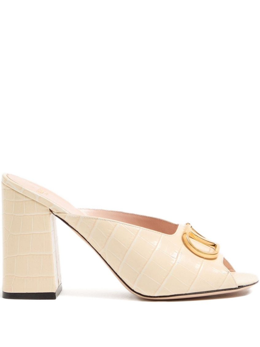 Vlogo Signature Leather Mules