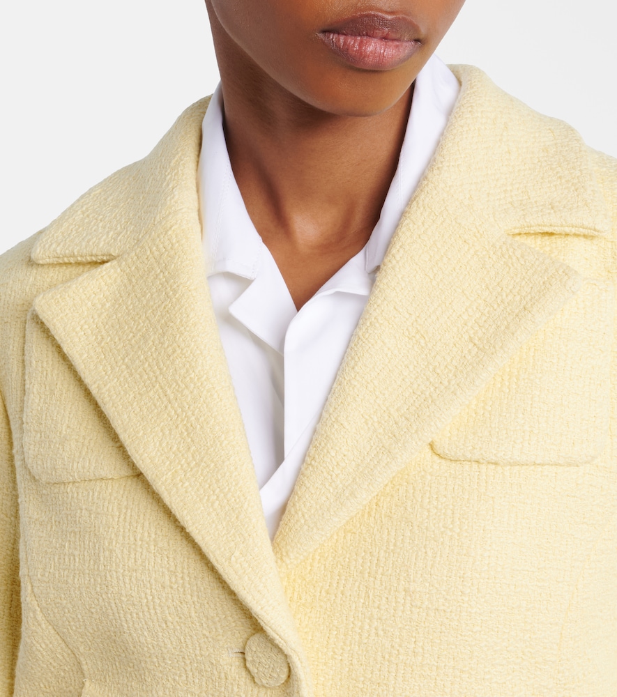 Cropped cotton jacket