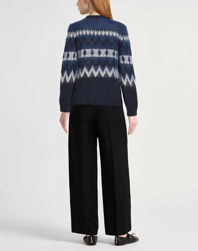 Woman Sweater Navy Size M Wool, Mohair wool, Polyamide, Viscose