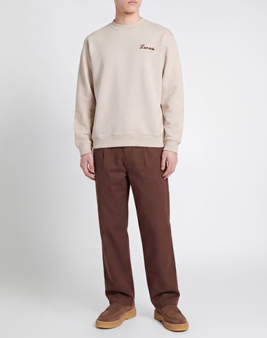 Man Sweatshirt Beige Size S Cotton