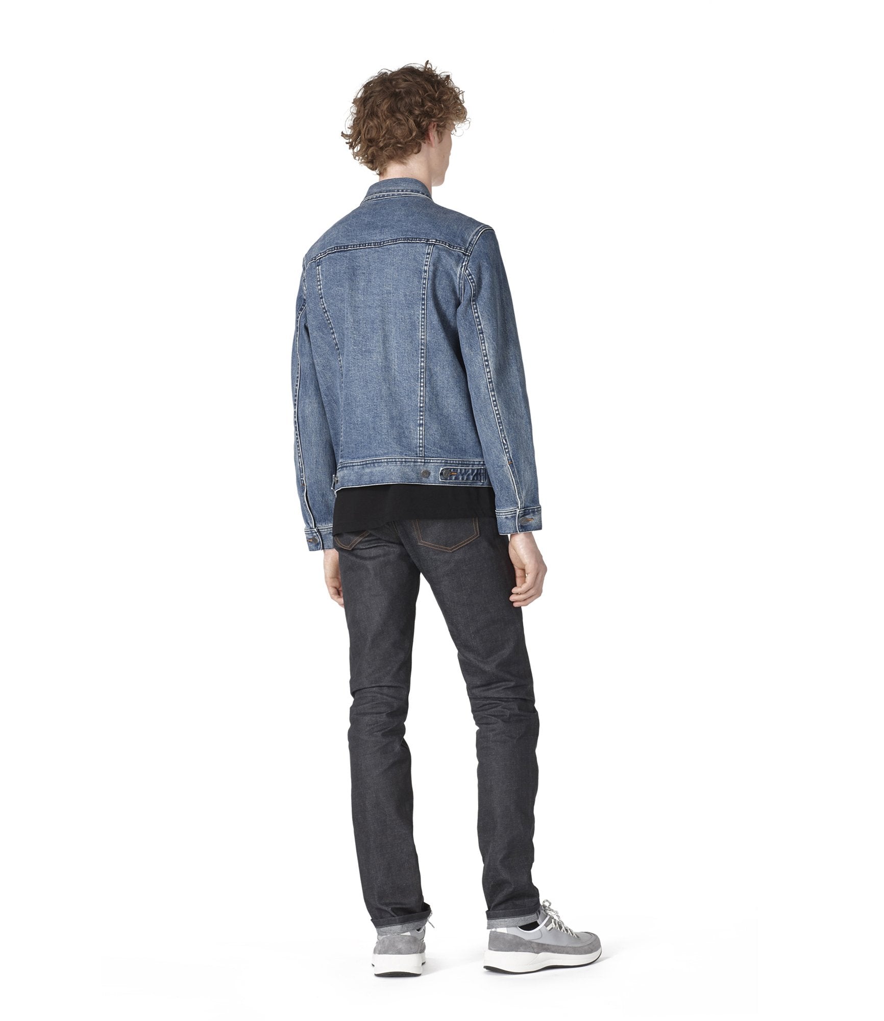 Jean US jacket IAI - Stonewashed Indigo