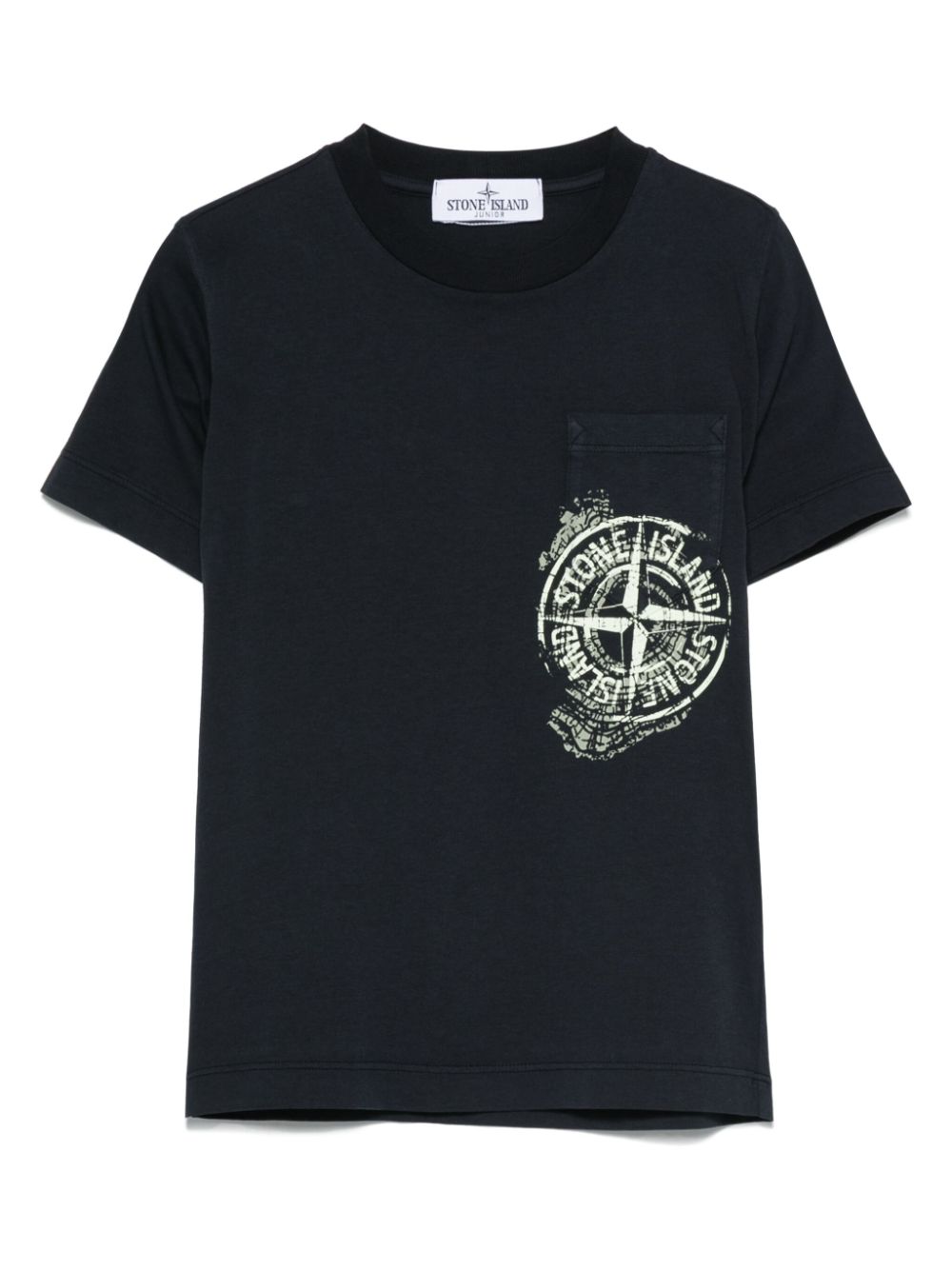 Logo-print T-shirt - Blue