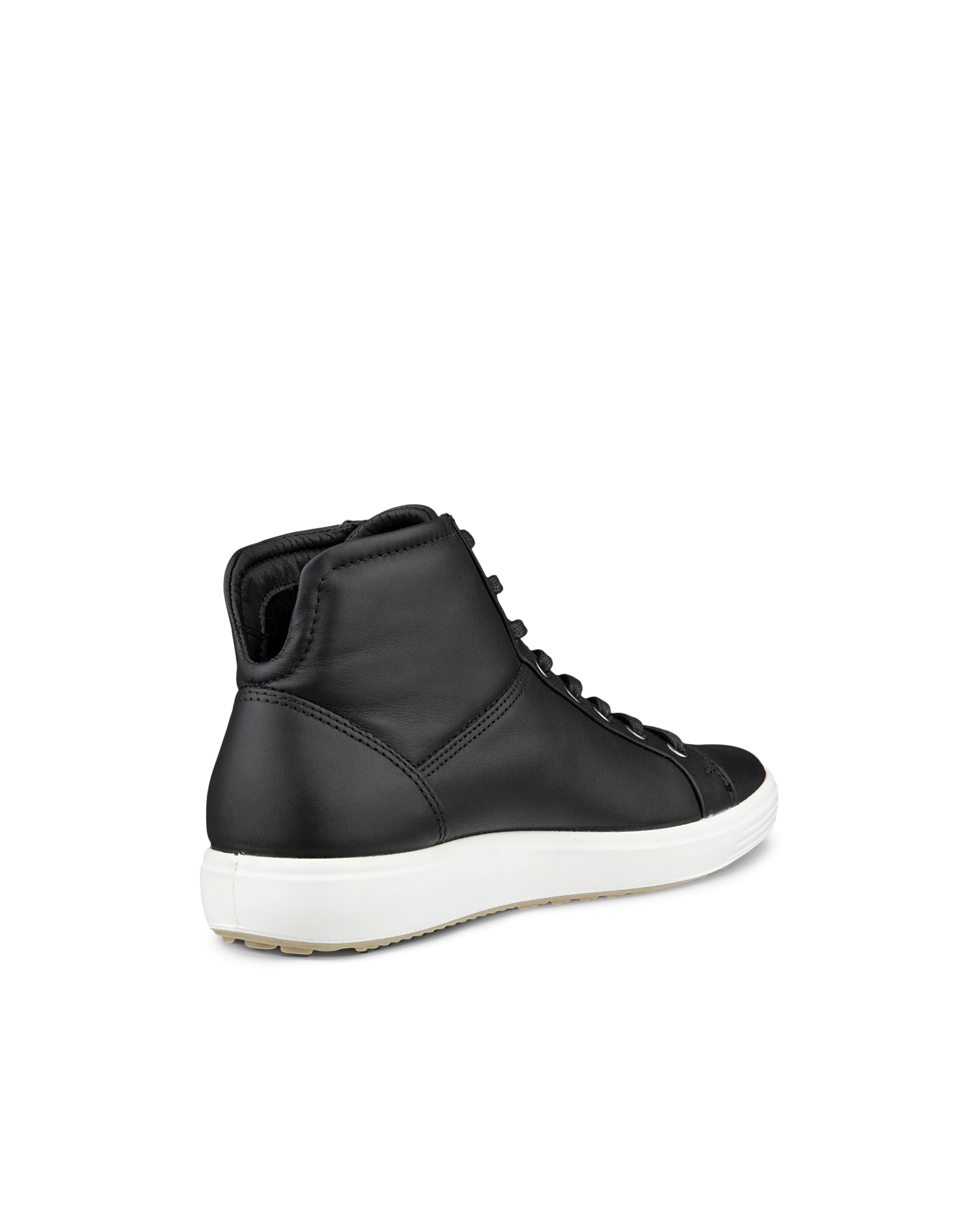 Soft 7 W - Women's Leather High-Top Trainer - Black