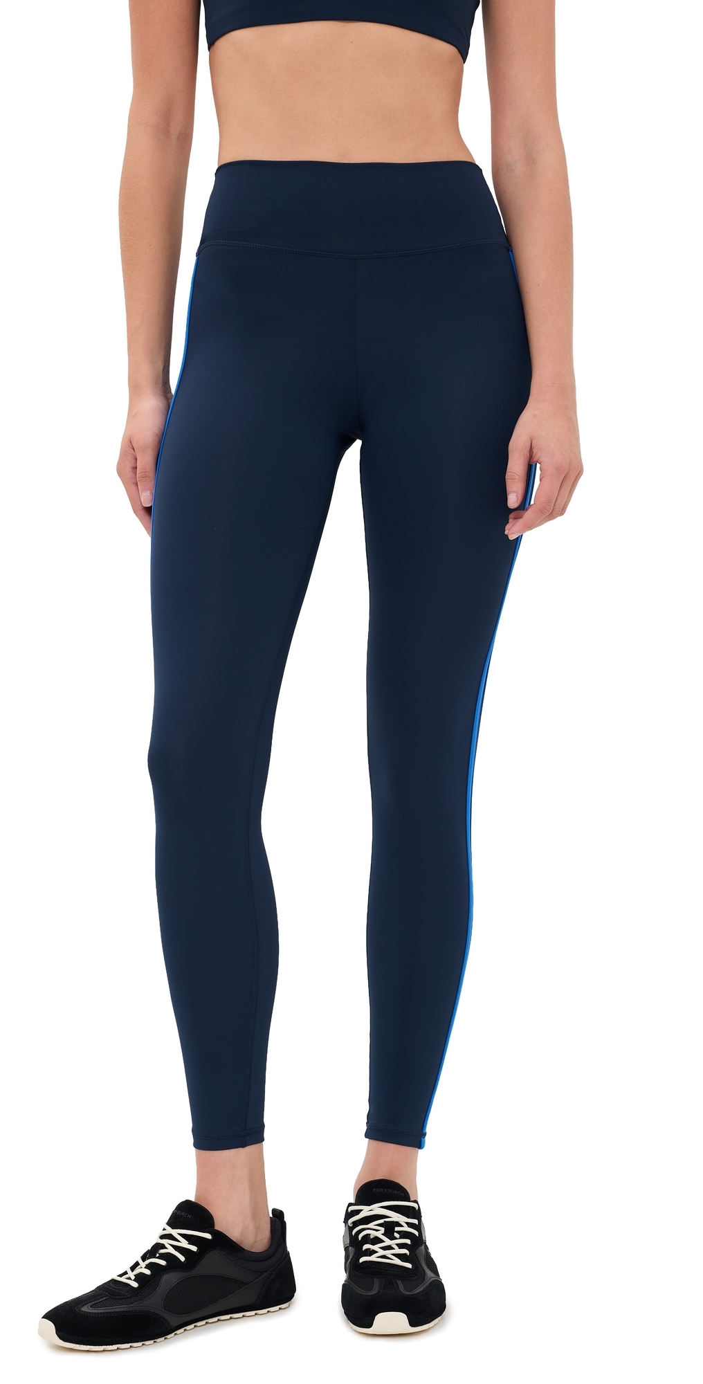 The Sutton Ankle Leggings Navy/Royal