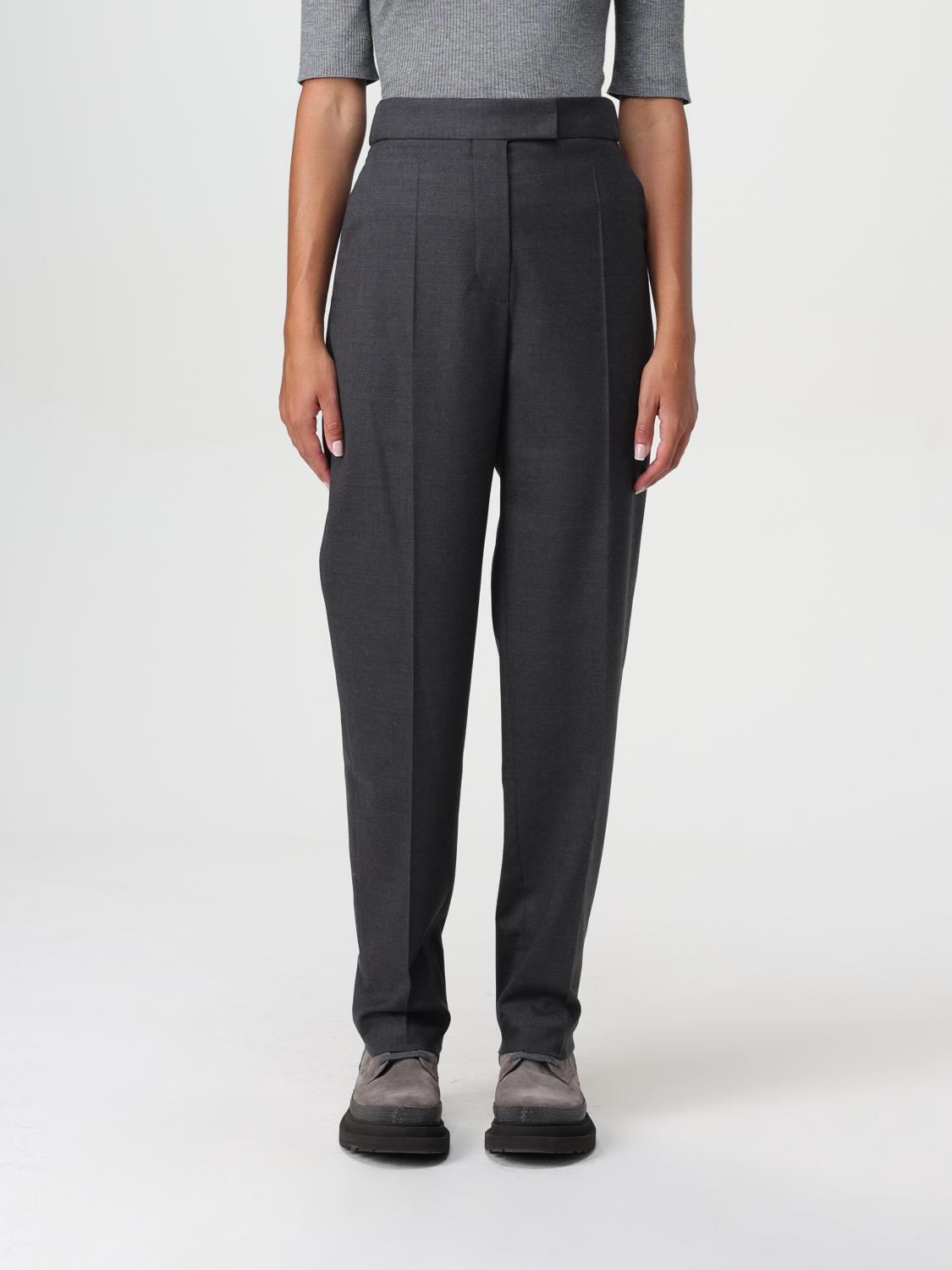 Tailored slim trousers - Black
