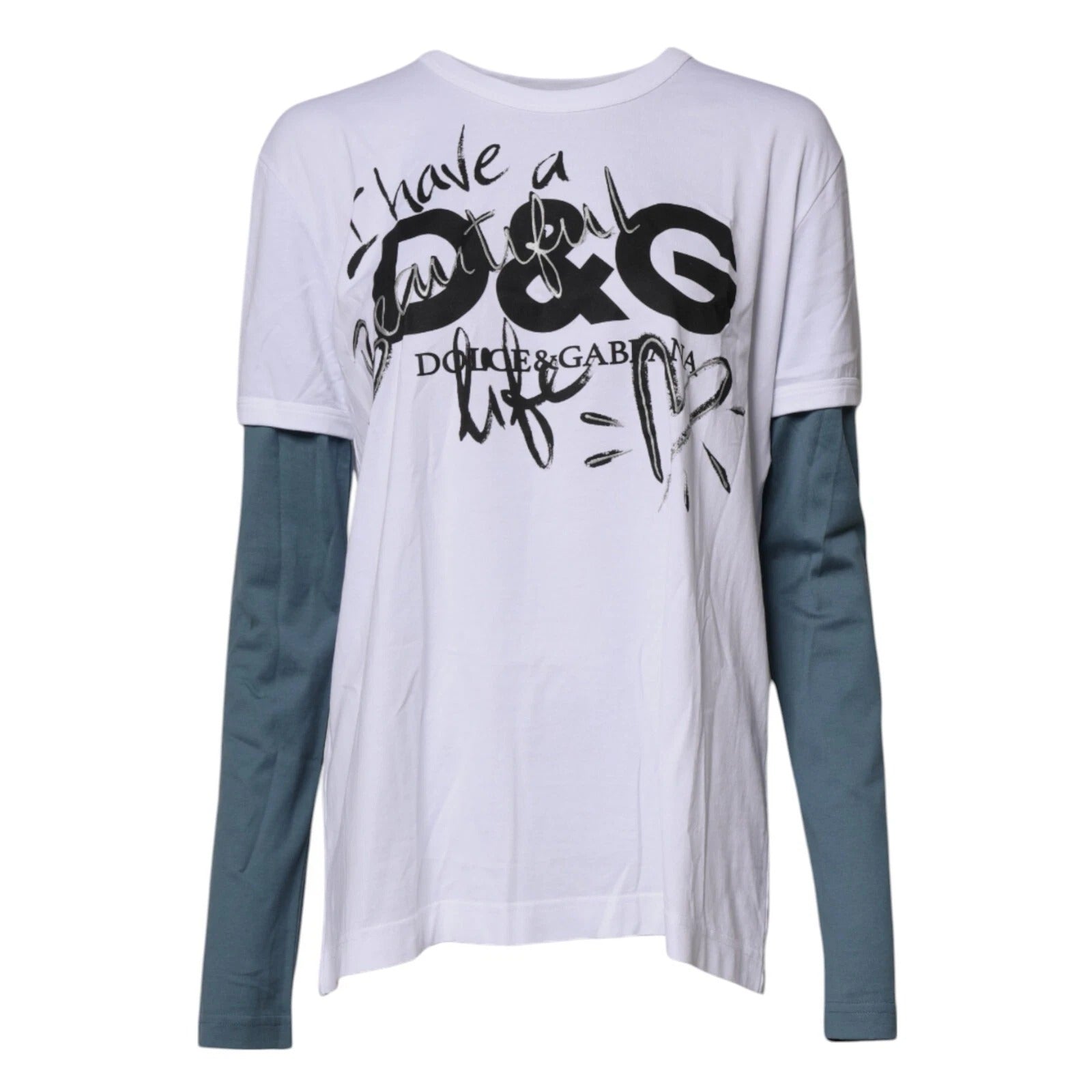 Logo-Graphic Print T-Shirt — White
