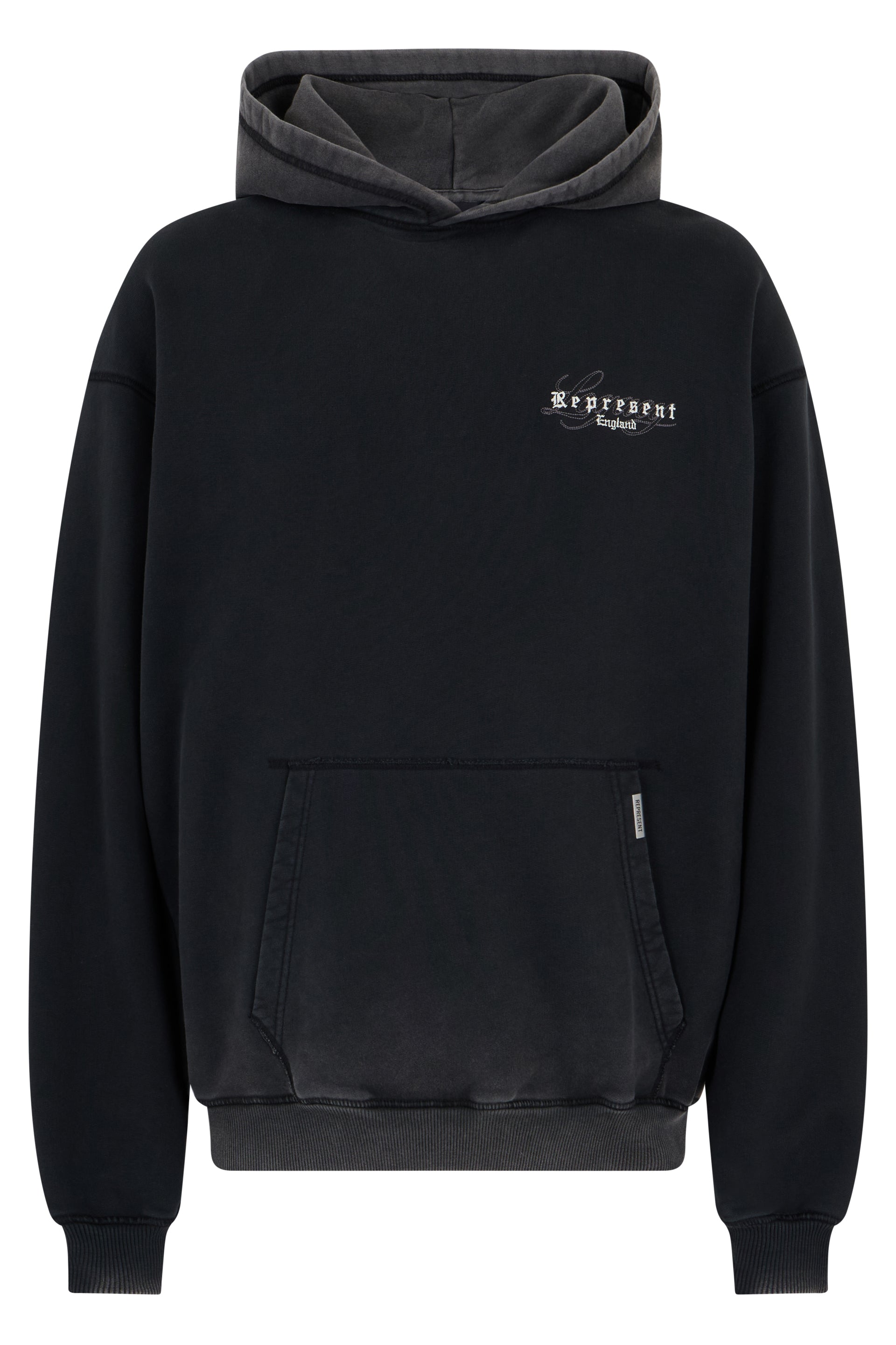 Modern Hooded Sweatshirt with Embroidered Logo