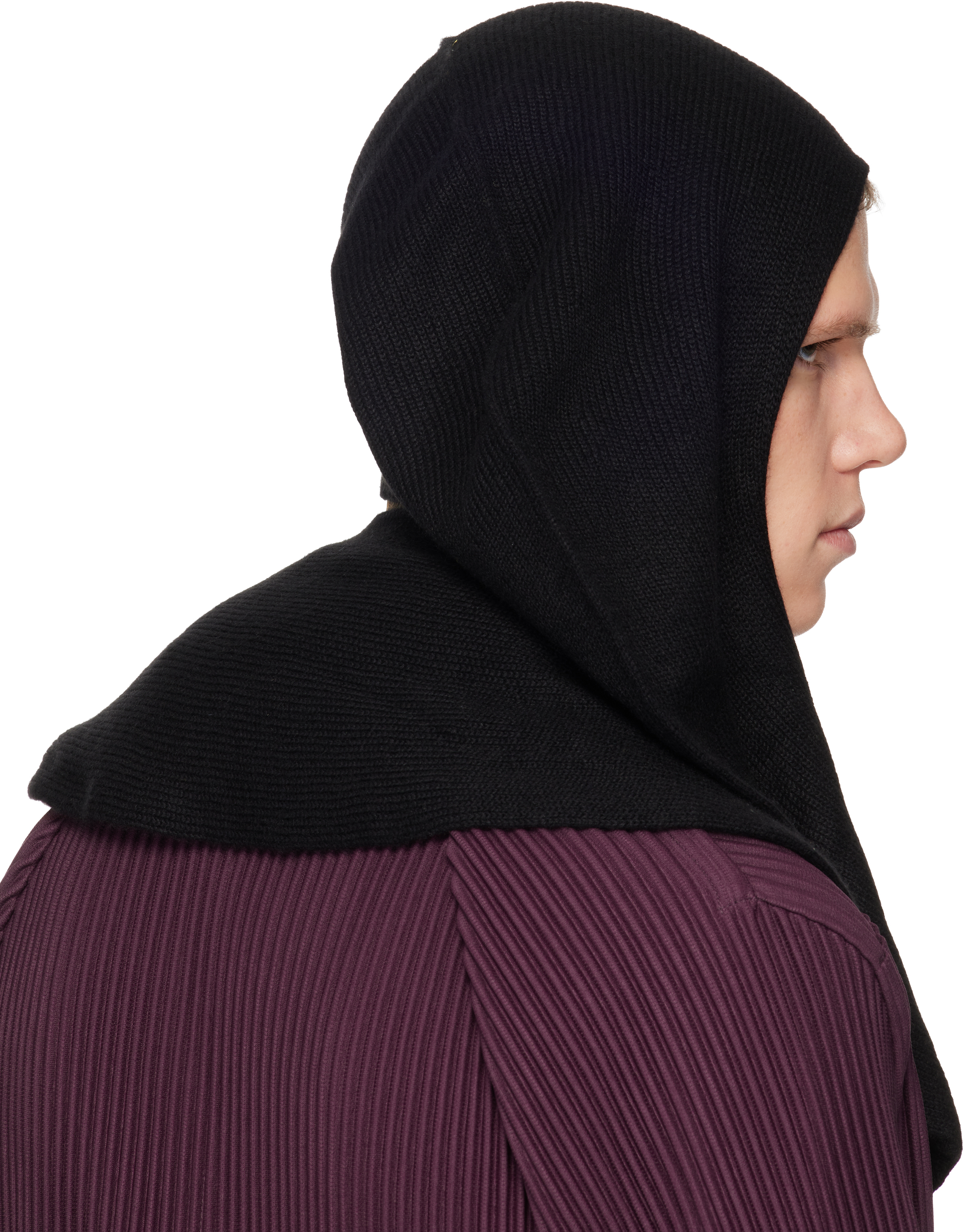 Black Cashmere Winter Gear Scarf