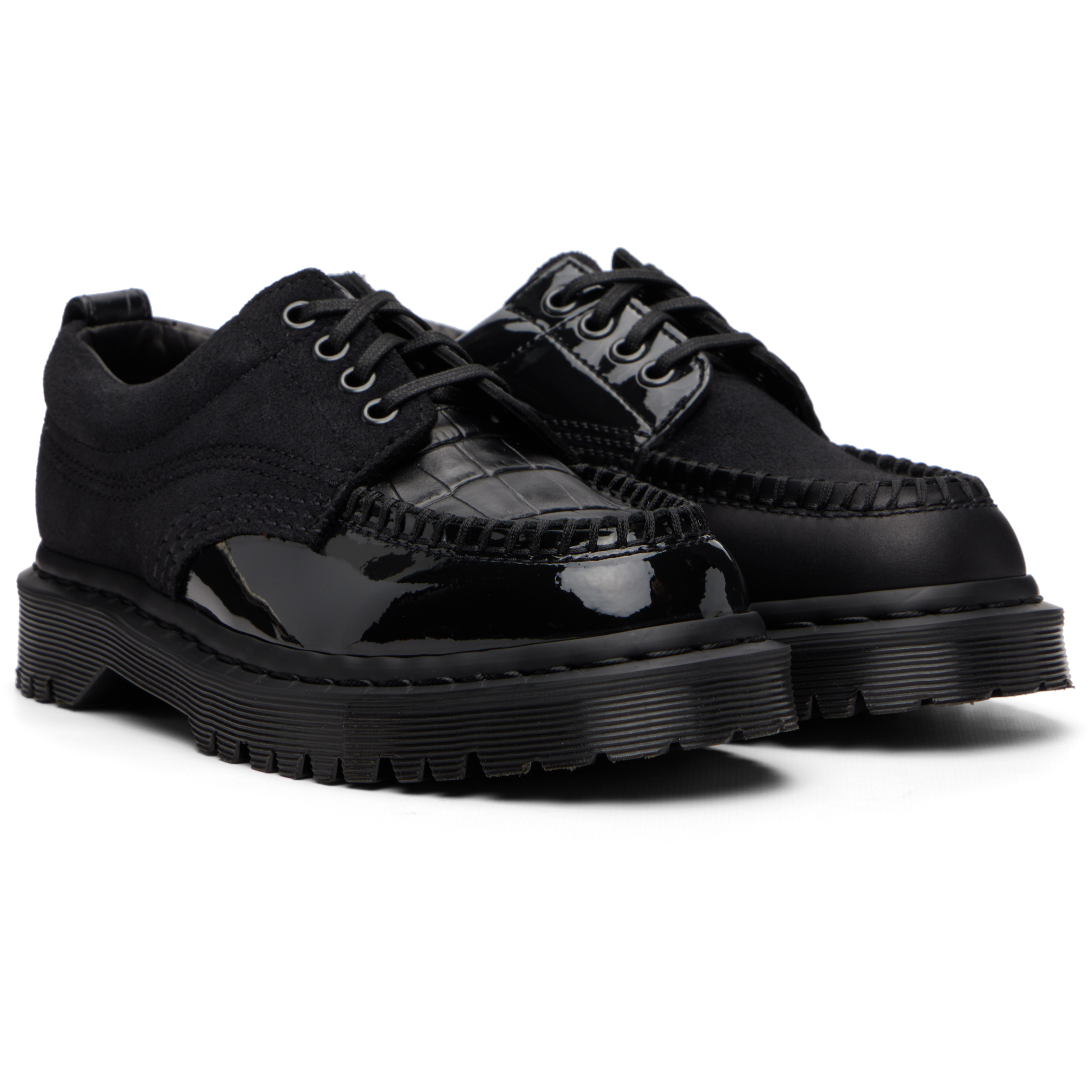 Black BEAMS Edition Lowell Derbys